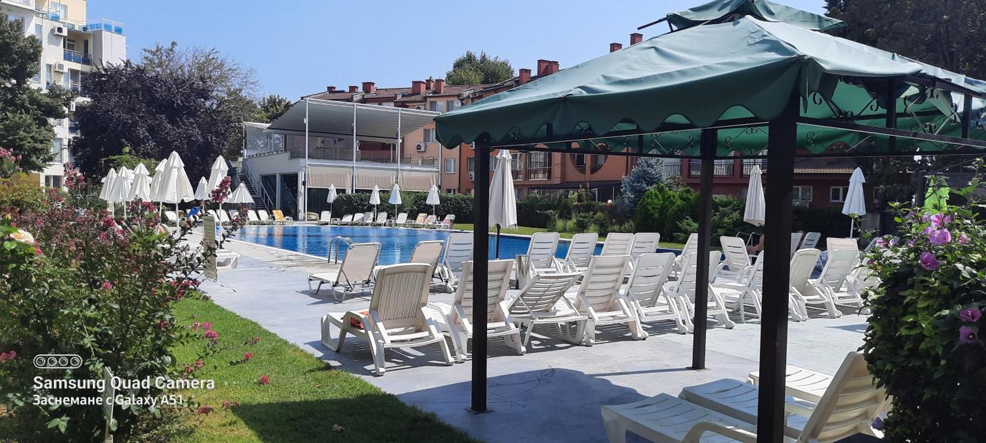 Oazis Cozy Beach Apartment Ravda Exteriör bild